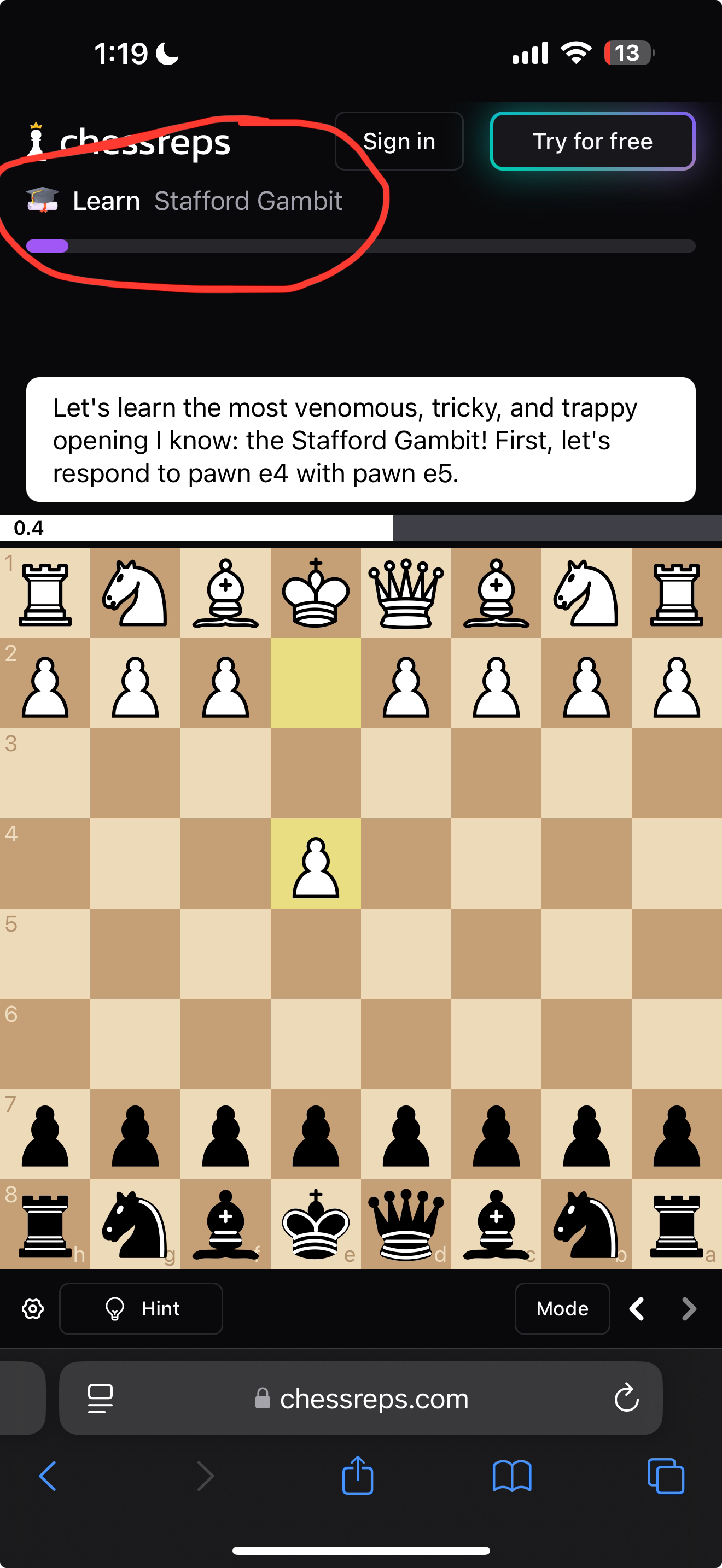 Mobile UI Improvements