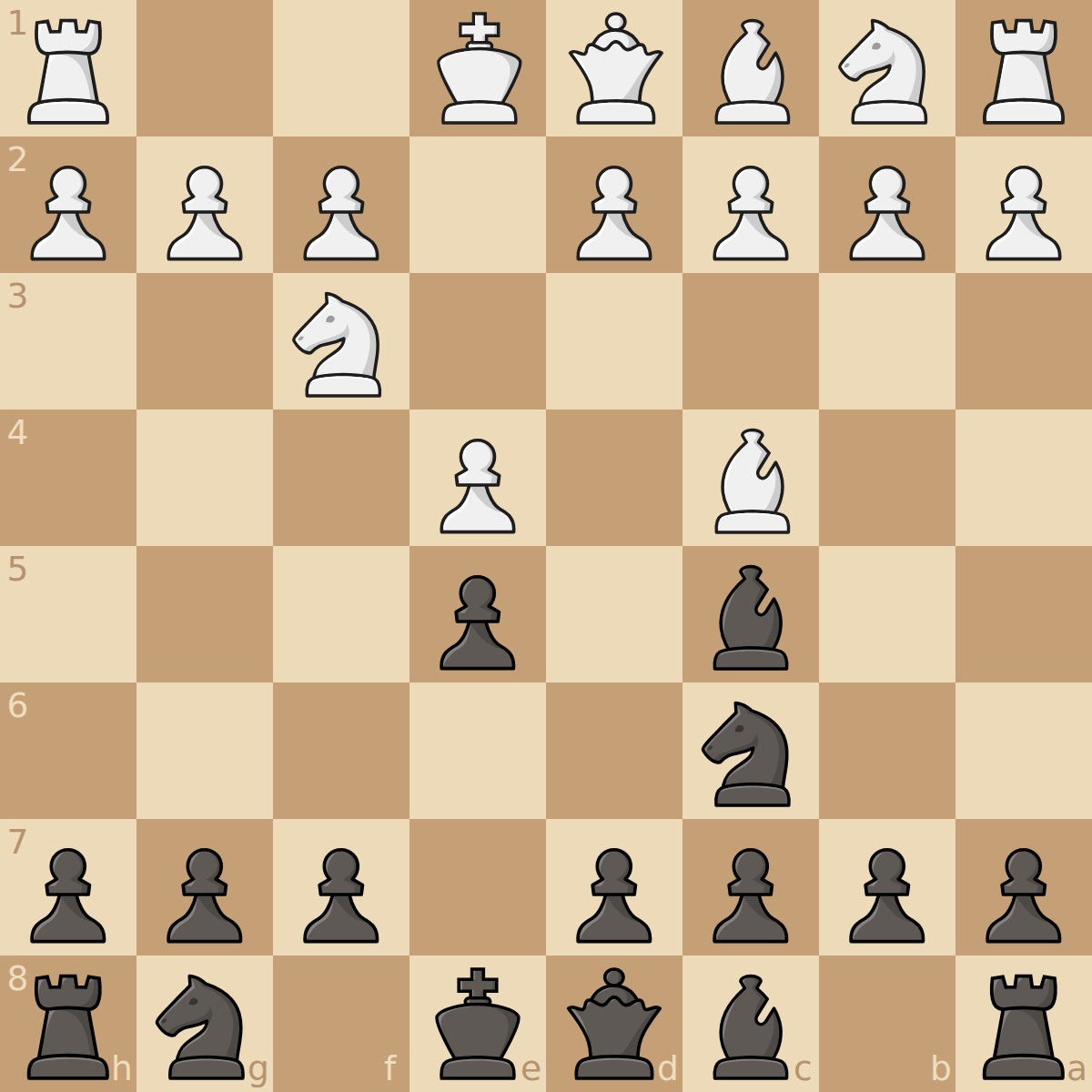 Counter whites italian game