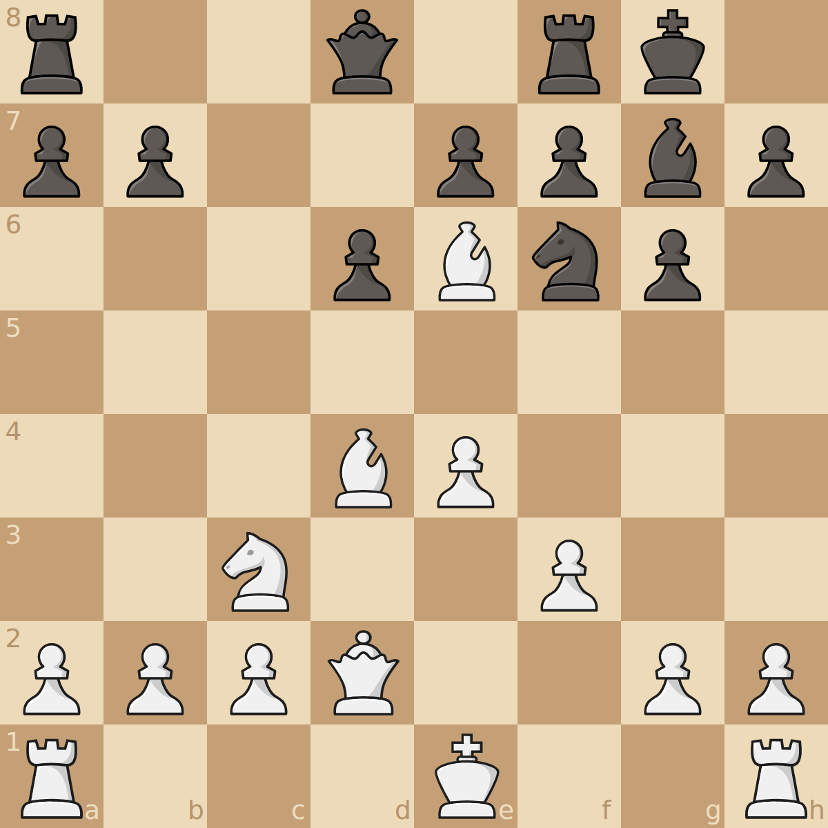 vs dragon siciliana with the Nxd4 and Be6