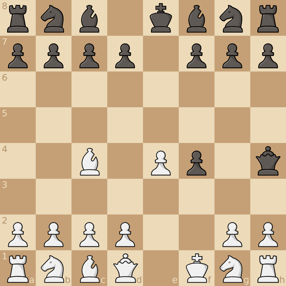 KGA: Bishops Gambit 3... Qh4+